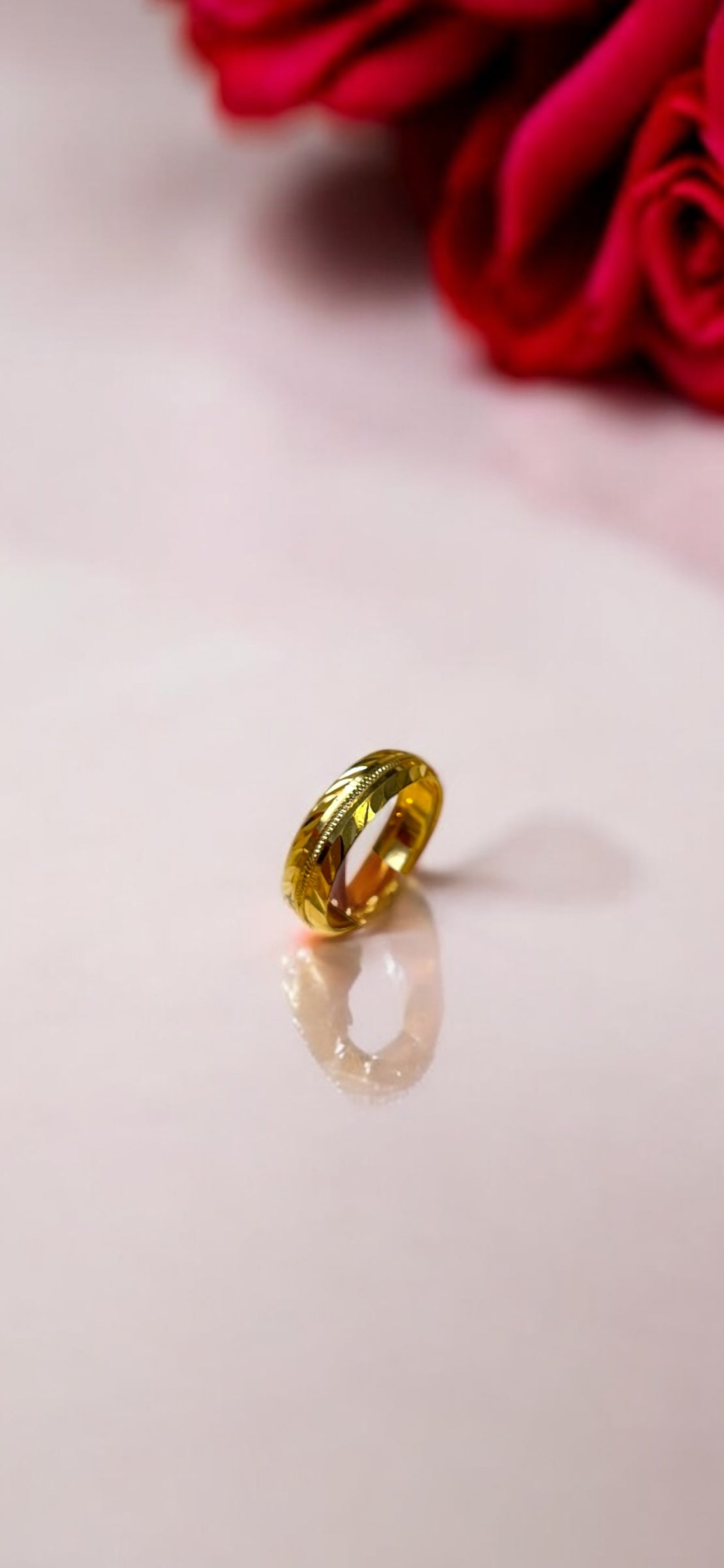 21k Laurel Style Ring